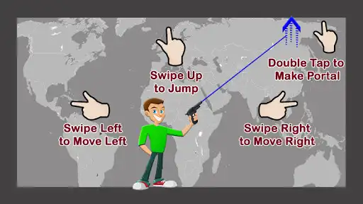 Play Stick man Portal Gun  and enjoy Stick man Portal Gun with UptoPlay