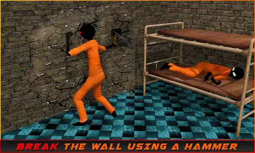 Play Stickman Prison Escape Story as an online game Stickman Prison Escape Story with UptoPlay