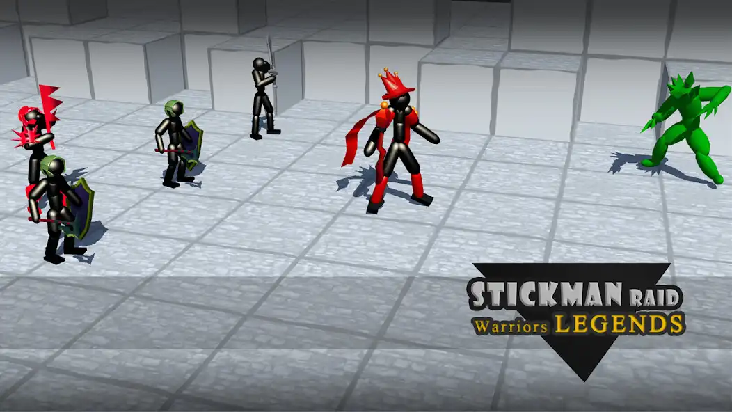 Play Stickman Raid: Warriors Legends  and enjoy Stickman Raid: Warriors Legends with UptoPlay