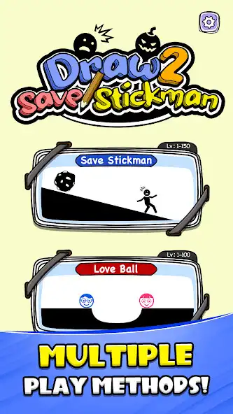 Play Stickman Rescue: Draw Game  and enjoy Stickman Rescue: Draw Game with UptoPlay