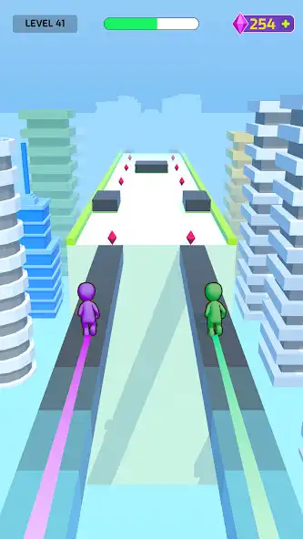 Play Stickman Roller: Run and Glide as an online game Stickman Roller: Run and Glide with UptoPlay