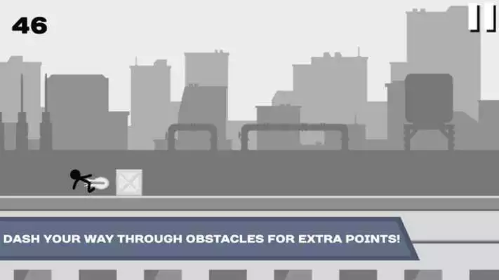 Play Stickman Rooftop Runner