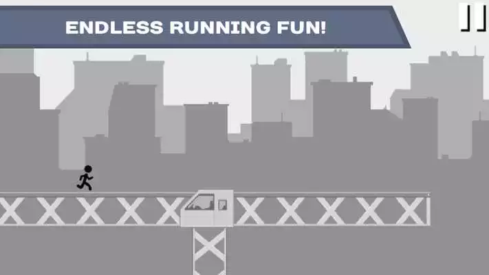 Play Stickman Rooftop Runner