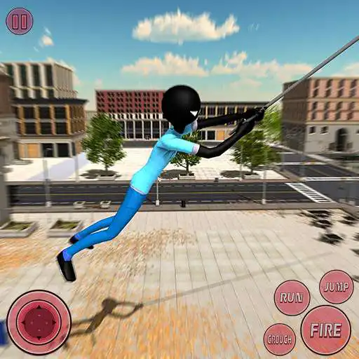 Play Stickman Rope Hero Mafia Crime Game APK