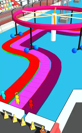 Play Stickman Run 3D as an online game Stickman Run 3D with UptoPlay