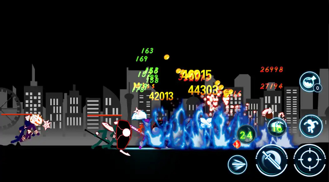 Play Stickman: Shadow Fight as an online game Stickman: Shadow Fight with UptoPlay
