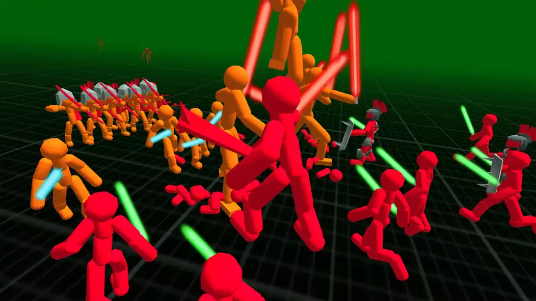 Play Stickman Simulator Neon Battle  and enjoy Stickman Simulator Neon Battle with UptoPlay