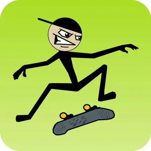 Run free android online Stickman Skater APK
