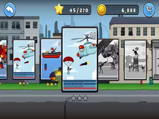 Play Stickman Soldier Backflip PRO