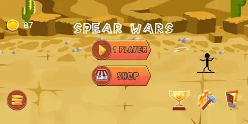 Play Stickman Spear Wars  and enjoy Stickman Spear Wars with UptoPlay