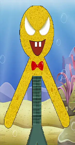 Play stickman sponge rope hero as an online game stickman sponge rope hero with UptoPlay