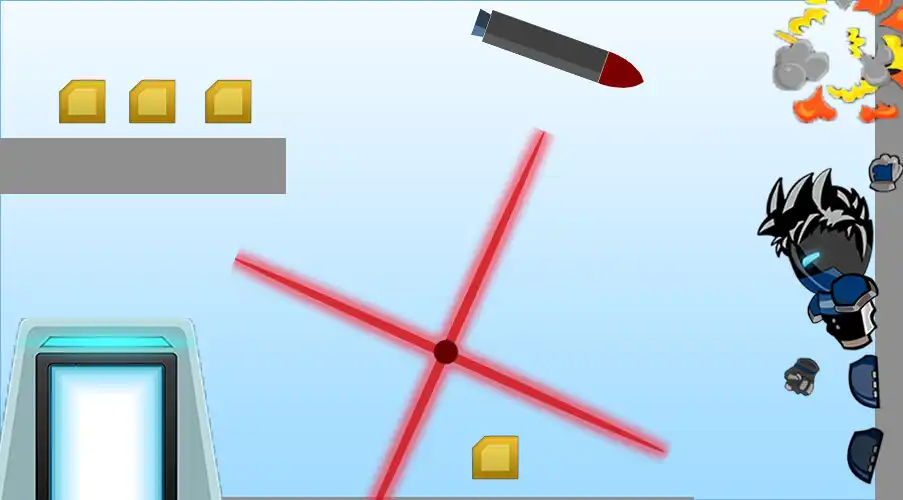 Play Stick Man Stick In Wall as an online game Stick Man Stick In Wall with UptoPlay
