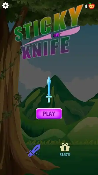 Play Stickman Sticky Knife Throw  and enjoy Stickman Sticky Knife Throw with UptoPlay