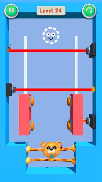 Play Stickman Stretch Game as an online game Stickman Stretch Game with UptoPlay
