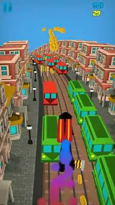 Play Stickman Subway Runner - City Surf