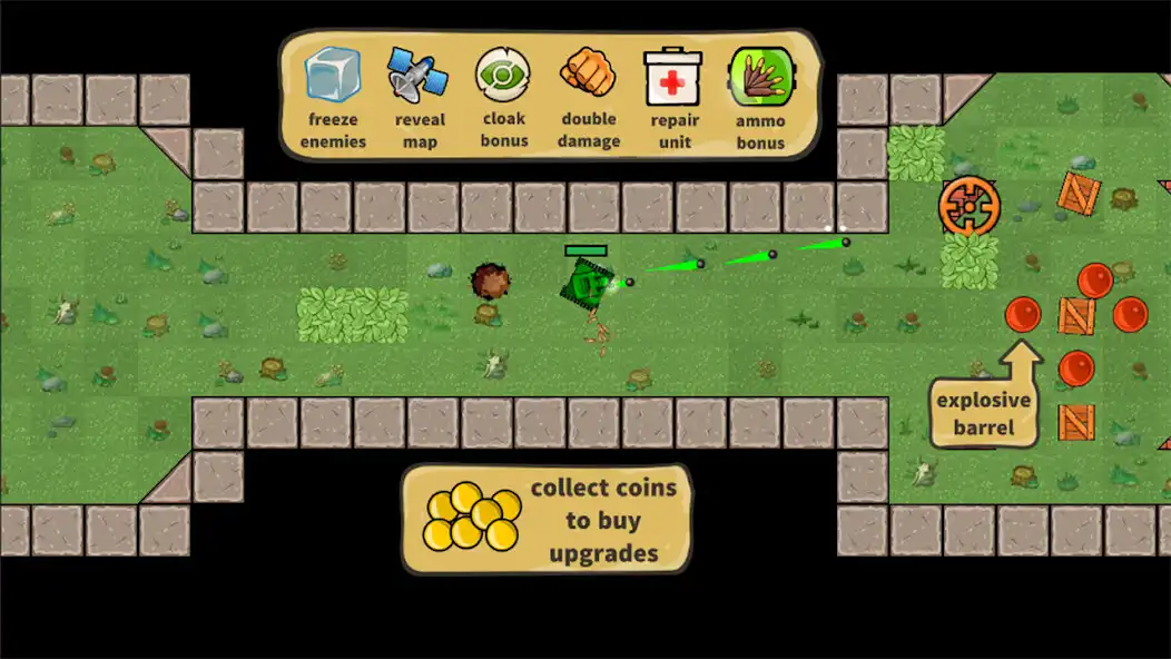 Play Stickman Tank as an online game Stickman Tank with UptoPlay