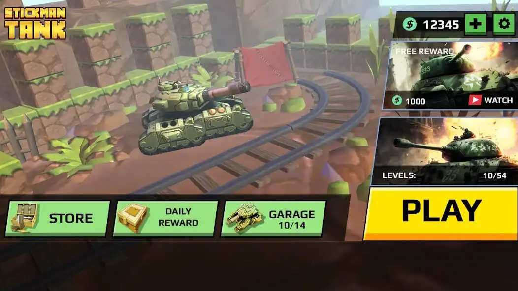 Play Stickman Tank War 2  and enjoy Stickman Tank War 2 with UptoPlay