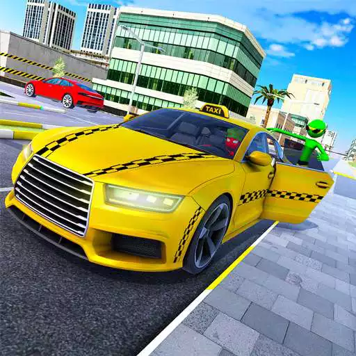 Stickman Taxi Driver - New Car Driving Games online game with UptoPlay