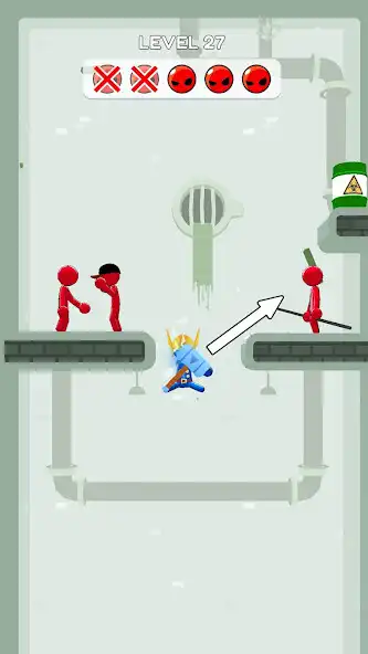 Play Stickman Teleport Master 3D as an online game Stickman Teleport Master 3D with UptoPlay