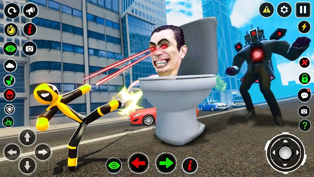 Play Stickman Toilet Monster Battle  and enjoy Stickman Toilet Monster Battle with UptoPlay