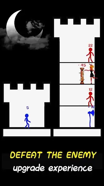 Play Stickman Tower Battles  and enjoy Stickman Tower Battles with UptoPlay
