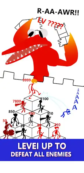 Play Stick Man: Tower War as an online game Stick Man: Tower War with UptoPlay
