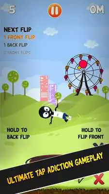 Play Stick Man Trampoline Jump: Flipping Master Play Stick Man Trampoline Jump: Flipping Master