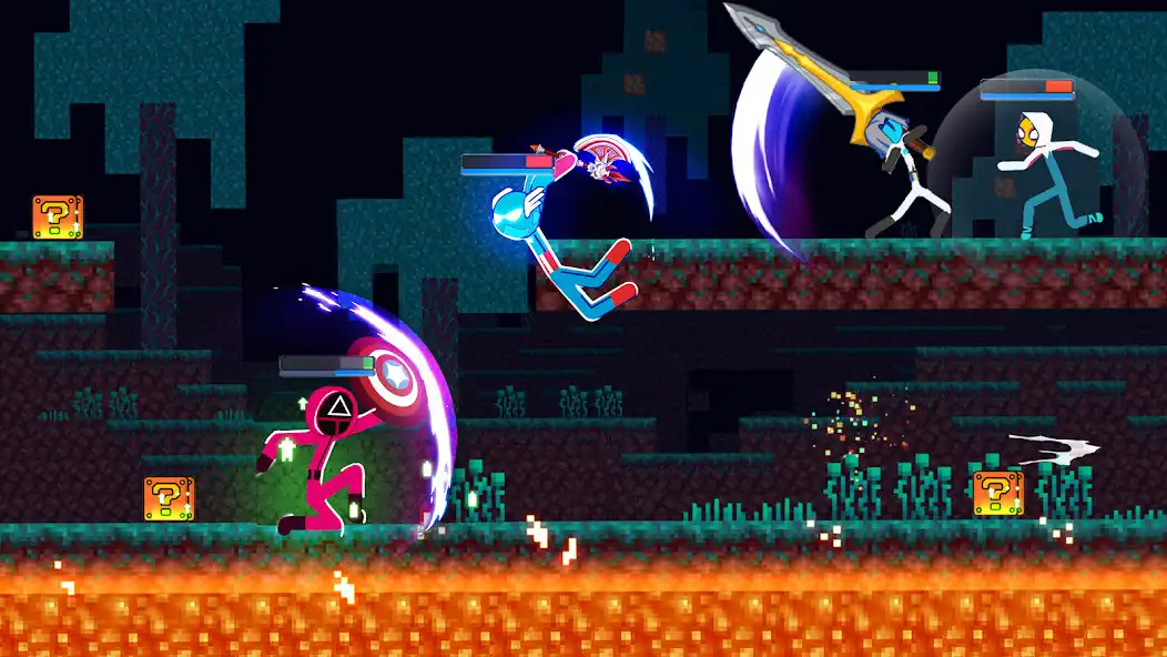 Play Stickman Ultimate: PvP Battle as an online game Stickman Ultimate: PvP Battle with UptoPlay