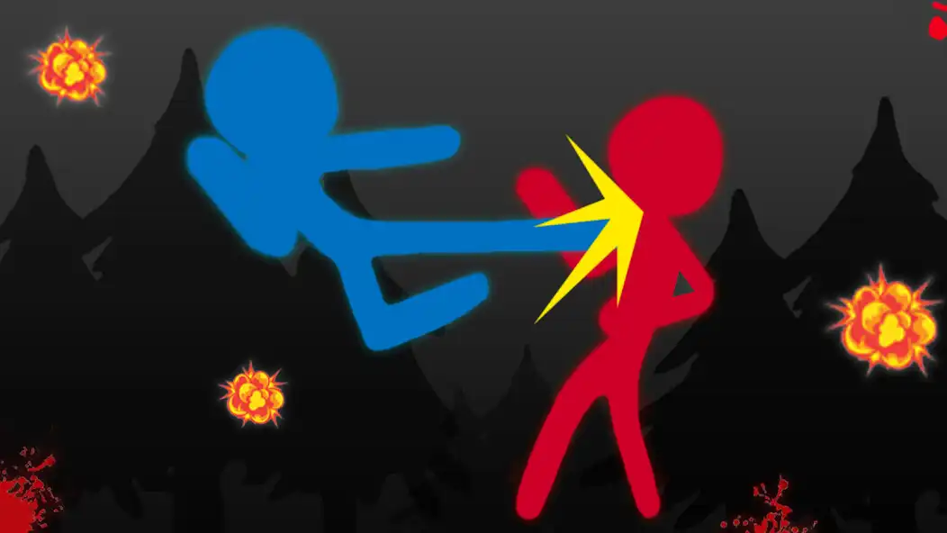 Play Stickman Warrior Playground as an online game Stickman Warrior Playground with UptoPlay