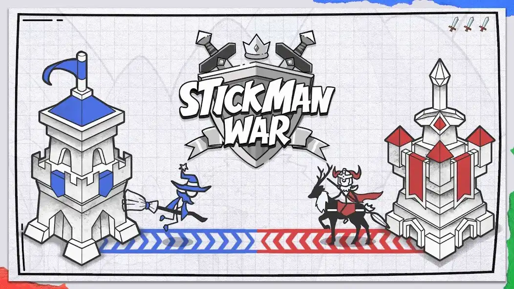 Play Stickman War: Tower War Games  and enjoy Stickman War: Tower War Games with UptoPlay