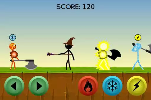 Play Stickman Wizard