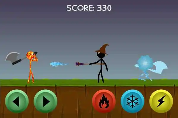 Play Stickman Wizard