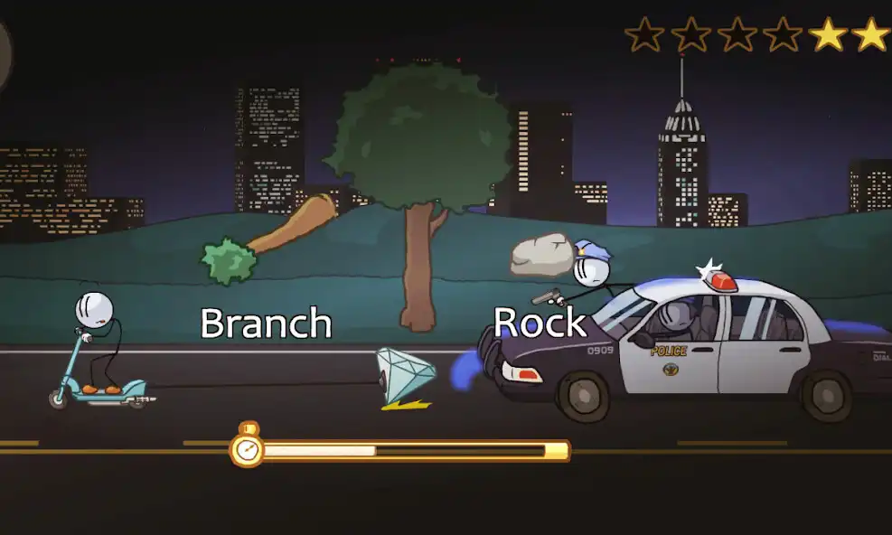 Play Stickmin Stealing the Diamond  and enjoy Stickmin Stealing the Diamond with UptoPlay