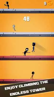 Play Stick Ninja Hopper: Endless Platform Jump