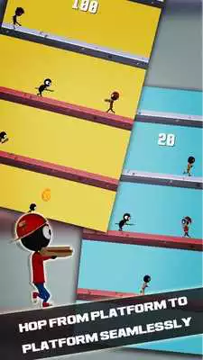 Play Stick Ninja Hopper: Endless Platform Jump