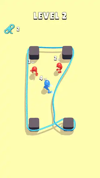 Play Stick Rope War 3D  and enjoy Stick Rope War 3D with UptoPlay
