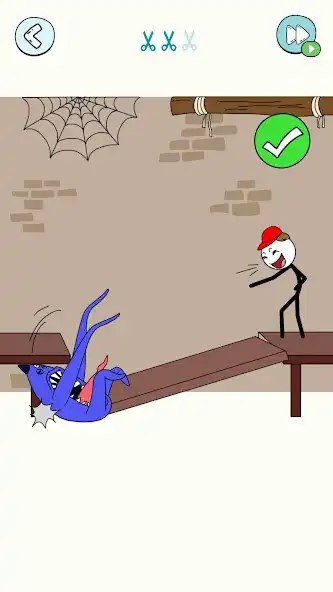 Play Stick Slice: Cut Puzzle as an online game Stick Slice: Cut Puzzle with UptoPlay