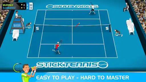 Play Stick Tennis  and enjoy Stick Tennis with UptoPlay