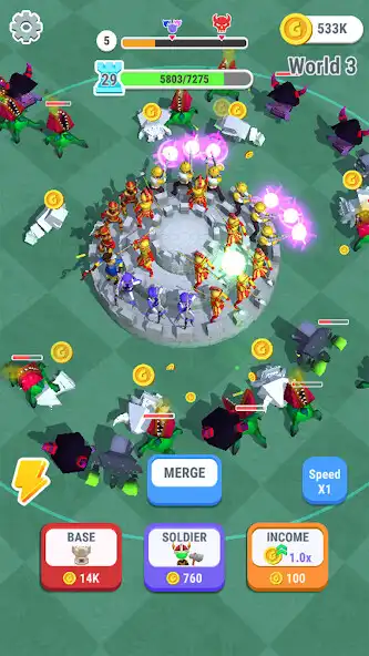 Play Stick Together - Merge TD as an online game Stick Together - Merge TD with UptoPlay