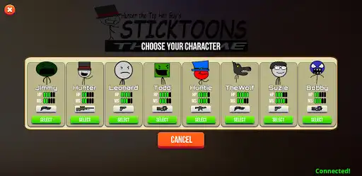 Play Sticktoons: The Game as an online game Sticktoons: The Game with UptoPlay
