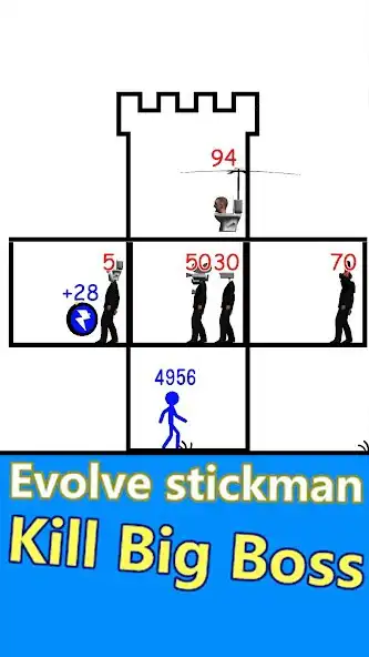 Play Stick Tower War：Defense Legend as an online game Stick Tower War：Defense Legend with UptoPlay