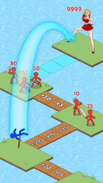 Play Stick War: Number.io  and enjoy Stick War: Number.io with UptoPlay