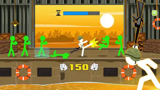 Play Stick Warrior : Action Game as an online game Stick Warrior : Action Game with UptoPlay