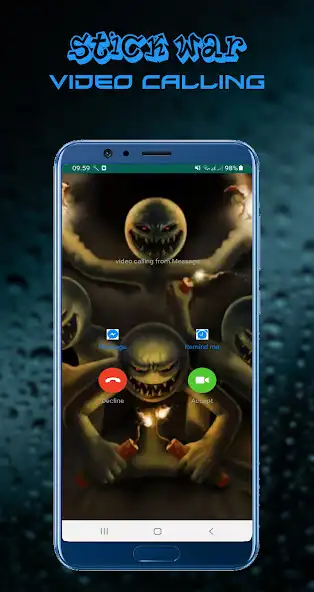 Play Stick War  Video Call Prank as an online game Stick War  Video Call Prank with UptoPlay