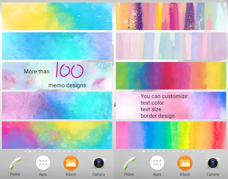Play Sticky Memo *Watercolor* 2  and enjoy Sticky Memo *Watercolor* 2 with UptoPlay