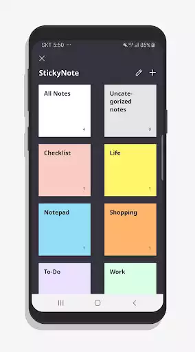 Play StickyNote - Notepad, Notes as an online game StickyNote - Notepad, Notes with UptoPlay