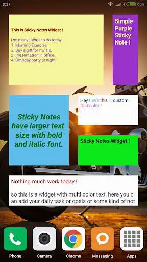 Play Sticky Notes + Home Screen Widget  and enjoy Sticky Notes + Home Screen Widget with UptoPlay