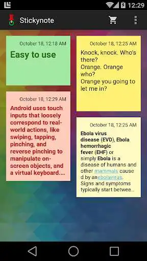 Play Stickynote Widget as an online game Stickynote Widget with UptoPlay