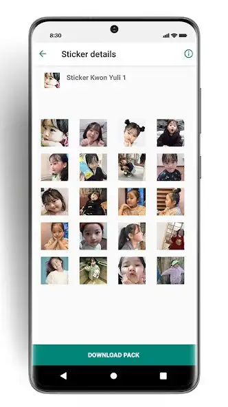 Play Stiker Baby Kwon Yuli Lucu  and enjoy Stiker Baby Kwon Yuli Lucu with UptoPlay