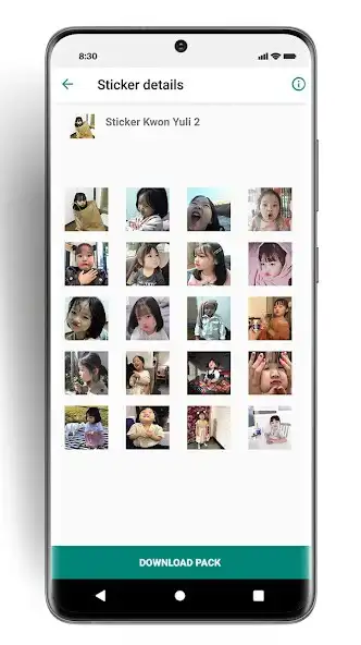 Play Stiker Baby Kwon Yuli Lucu as an online game Stiker Baby Kwon Yuli Lucu with UptoPlay